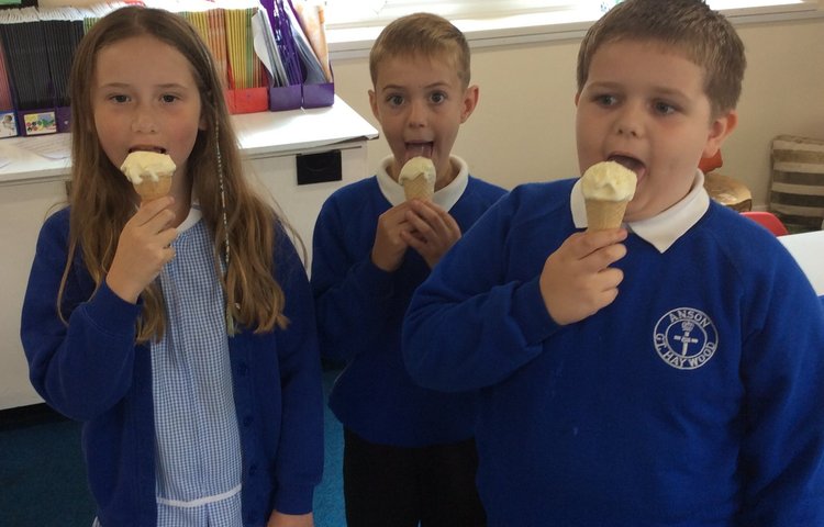 Image of Outdoor Classroom Opening and Ice-cream! 