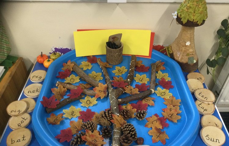 Image of Autumn arrives in class 2! 