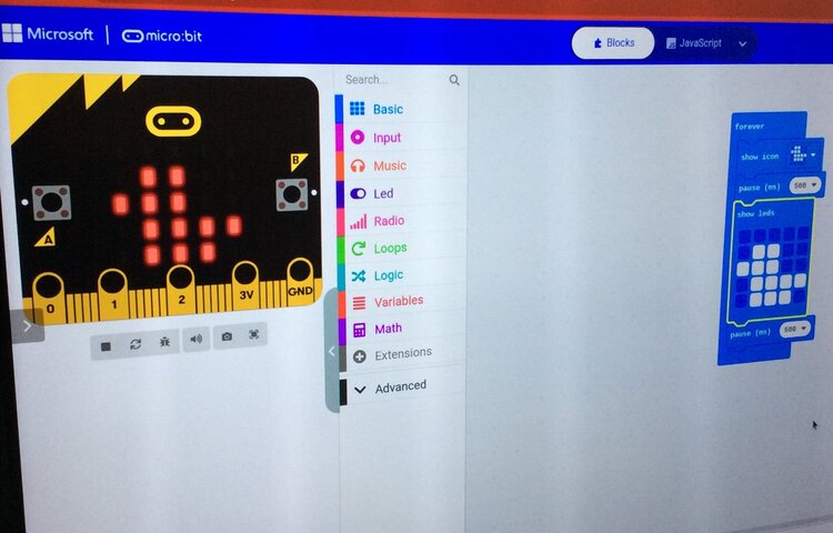 Image of Micro bit coding - Getting started