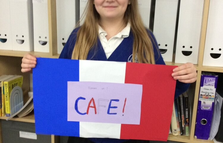 Image of Preparing the Class 4 French Cafe