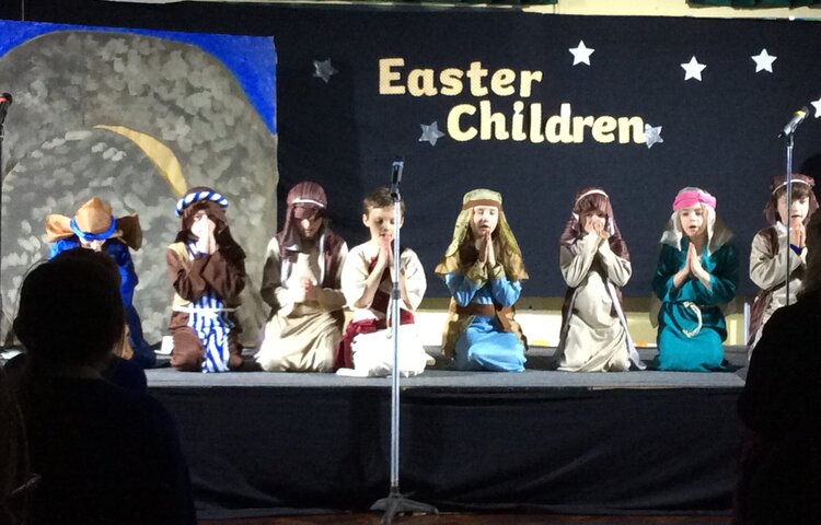 Image of Class 3 Easter Production 