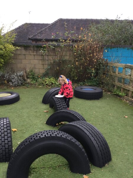 Image of Tyre Park Subitising Hide and Seek 