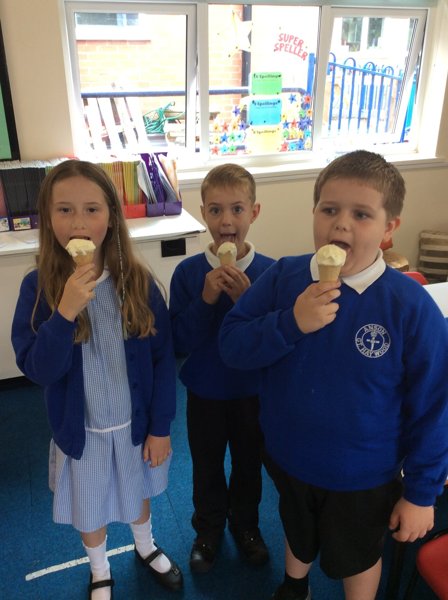 Image of Outdoor Classroom Opening and Ice-cream! 