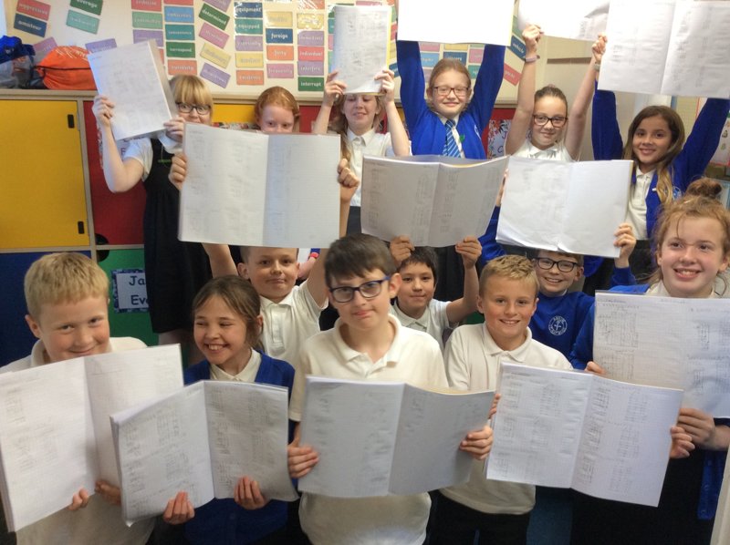 Image of Year 6 are Long Division Experts! 
