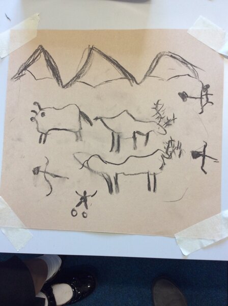 Image of Creative Stone Age Cave Paintings! 