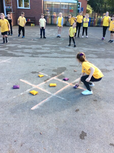 Image of Fun and games in P.E!