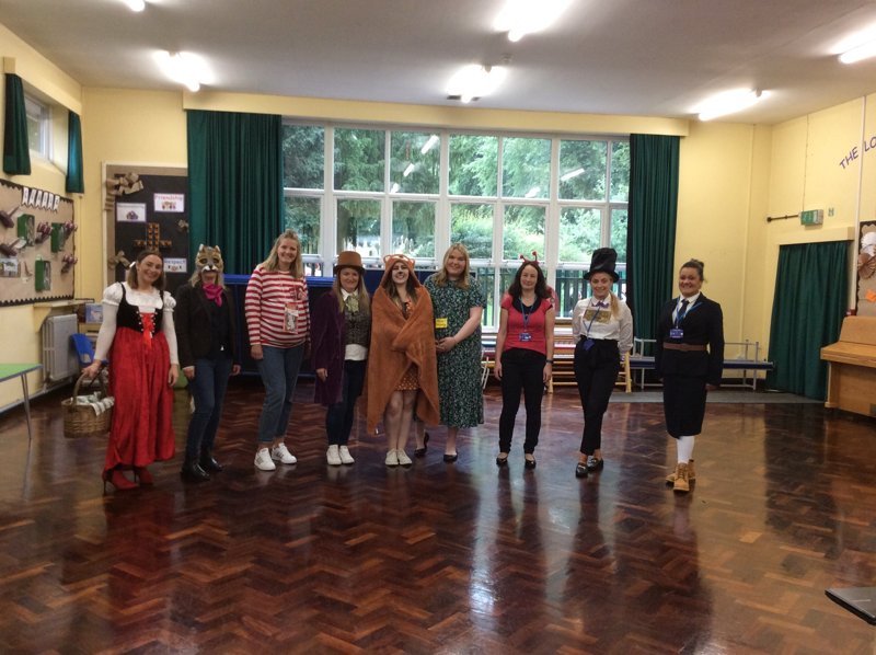 Image of Staff go all out on Roald Dahl Day!!