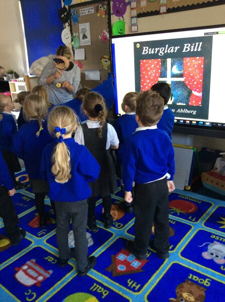 Image of Oh no Burglar Bill came to our classroom!!
