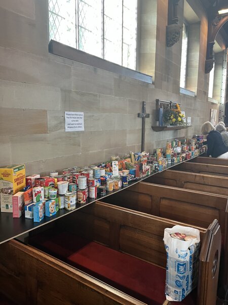 Image of Anson Harvest Donations to support Pathway Project  